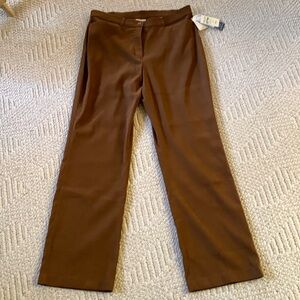 Women’s Size 14 Stretch Straight Leg Sienna Brown Dress Pants